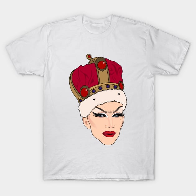 Sasha Velour Crown T-Shirt by Jakmalone